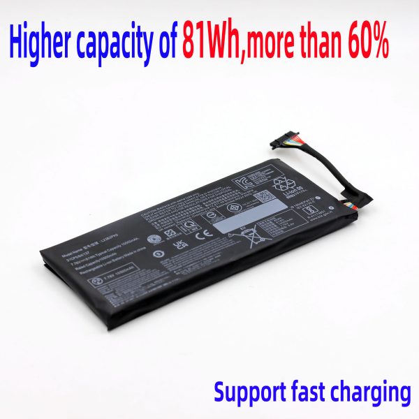 L23B2PK0 battery higher capacity of 81wh